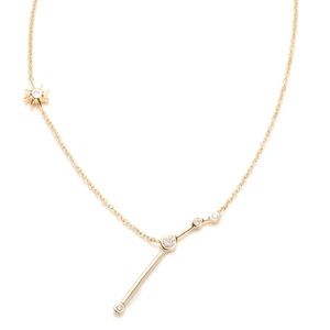 14k Gold/Diamond Lulu Frost Aries Astrology Necklace